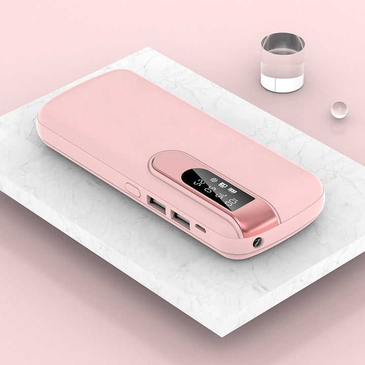 Portable power bank with digital charging display and intelligent fast charging Bowlift