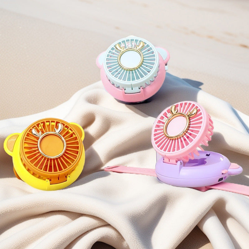 Women's portable USB fan Bowlift