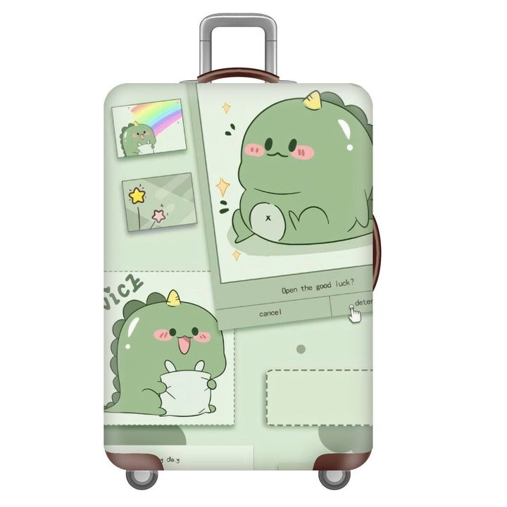 Unisex Hard Shell Suitcase with Inspiring Cityscape Bowlift