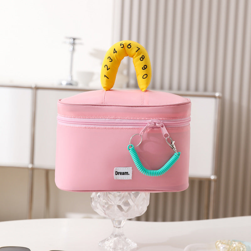 Stylish Multi-Compartment Cosmetic Case Bowlift
