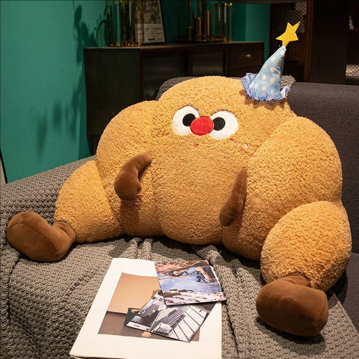 Plush cushion with cute character Bowlift