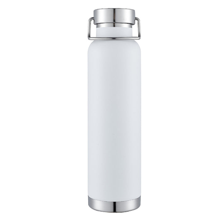 Double-Wall Vacuum Insulated Stainless Steel Water Bottle With Twist-Lock Carry Lid