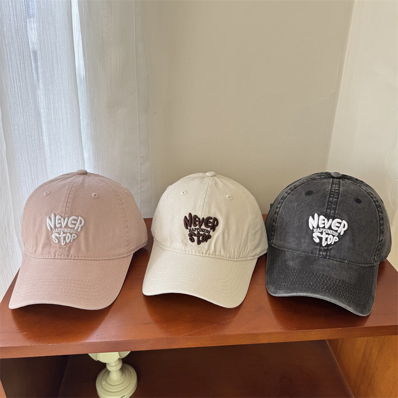 Men's Embroidered Motivational Baseball Cap Bowlift