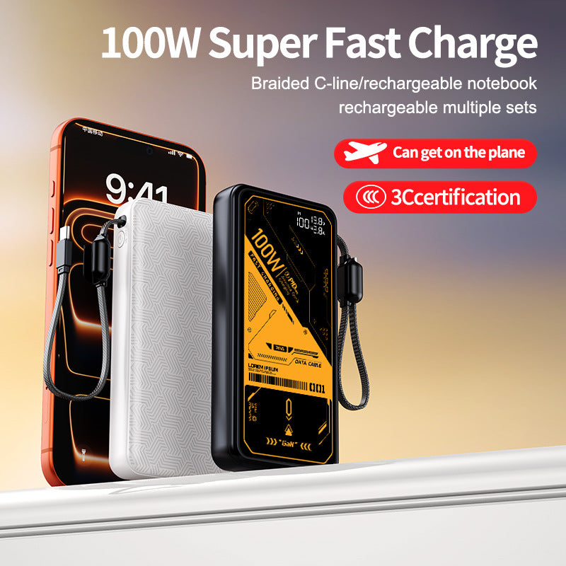 High-performance power bank with intelligent error display system Bowlift