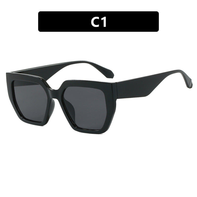Women's geometric glasses in stylish tortoiseshell pattern Bowlift