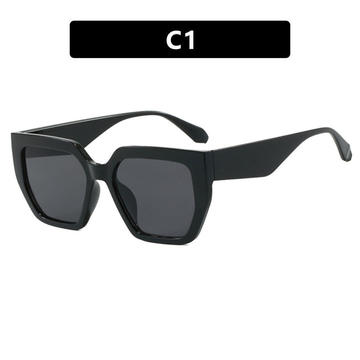 Women's geometric glasses in stylish tortoiseshell pattern Bowlift