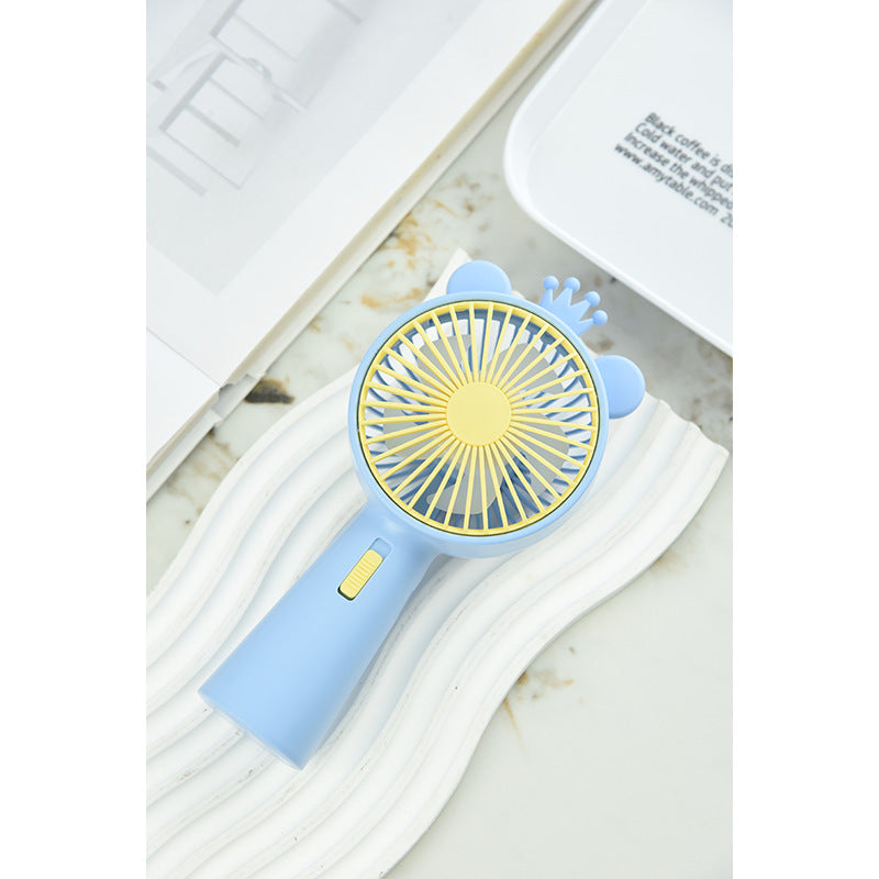 Portable Handheld Cooling Fan with Cute Antler Design Bowlift