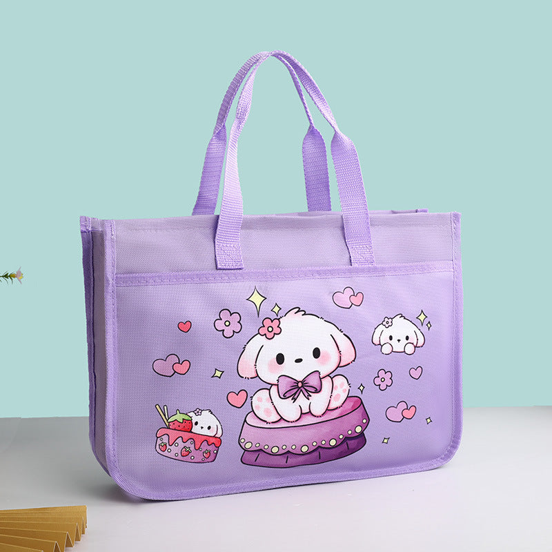 Kids Cute Bunny Print Lunch Bag Bowlift