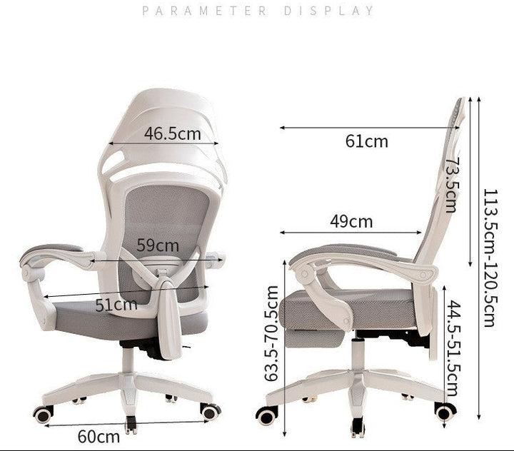 Adjustable Ergonomic Study Chair Bowlift