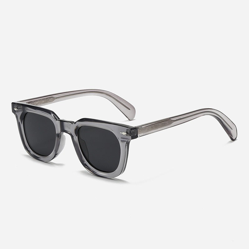 Unisex Chic Transparent Frame Sunglasses Bowlift