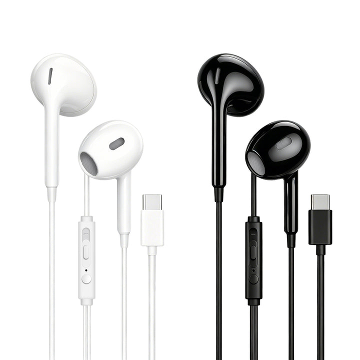 Ergonomic In-Ear Headphones with Integrated Microphone Bowlift