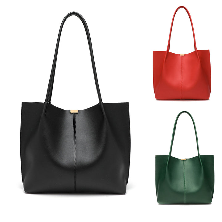 Stylish Leather Tote Bag Bowlift