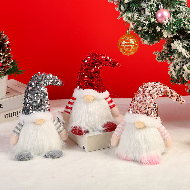 Decorative Christmas gnome with lighting Bowlift
