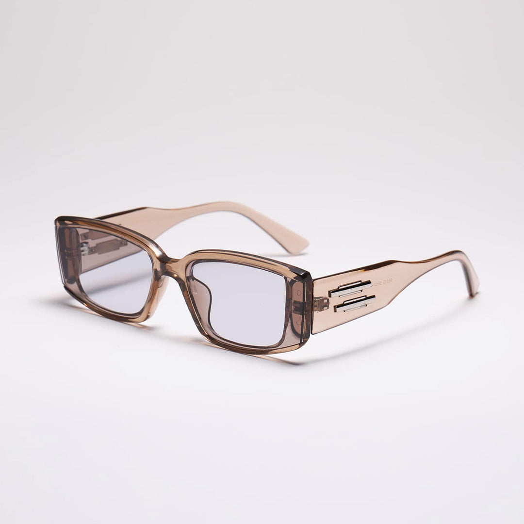 Women's elegant rectangular sunglasses with stylish acetate frame Bowlift