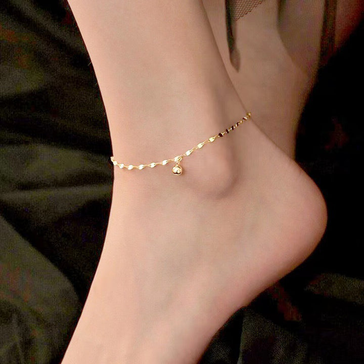 Dainty Hearts Chain Anklet Bowlift