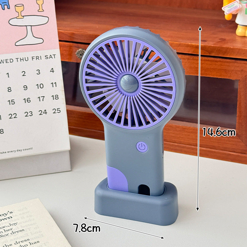 Women's portable USB fan with innovative design Bowlift