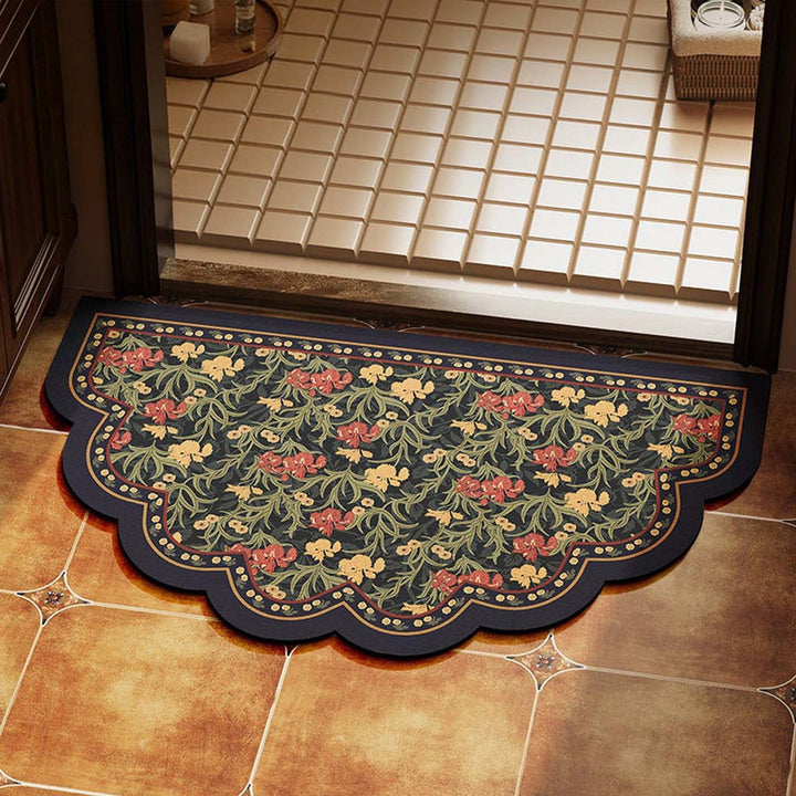Decorative Floral Area Rug