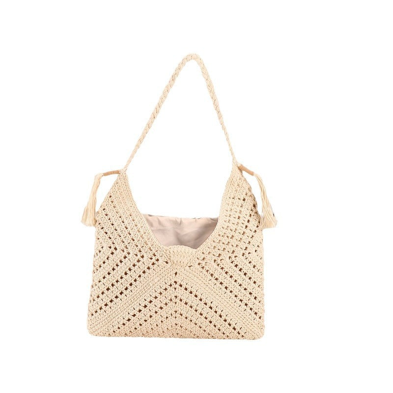 Handmade Macrame Shopper Bag Bowlift