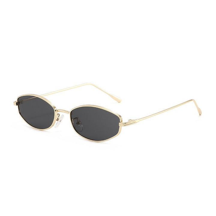 Ladies' fashionable sunglasses in minimalist oval design Bowlift
