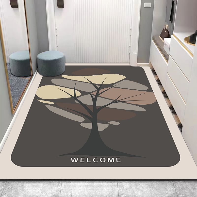 Artistic Welcome Floor Mat