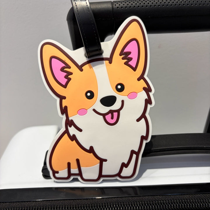 Owl-Themed Luggage Tag Bowlift