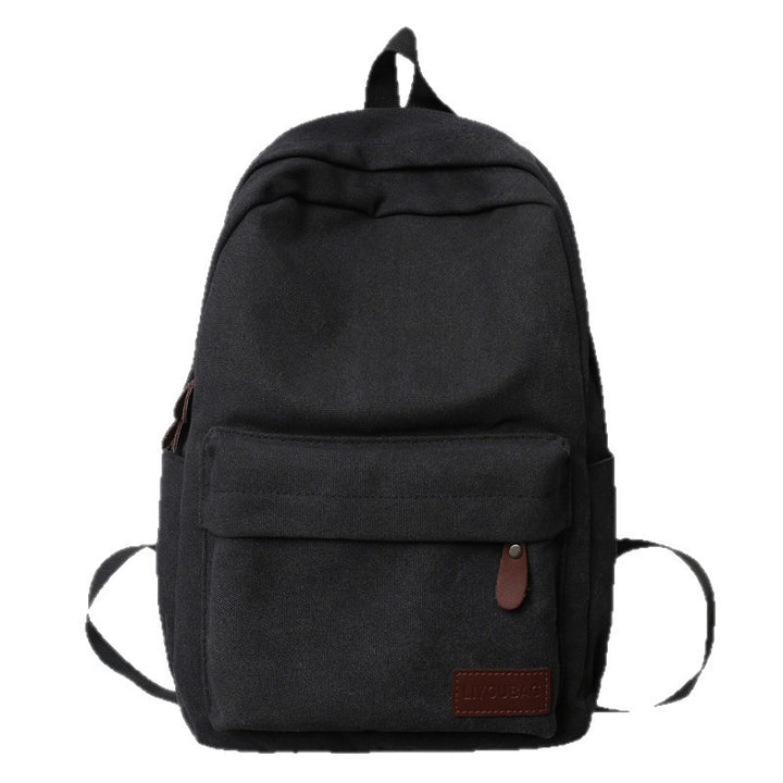 Canvas School Backpack Bowlift