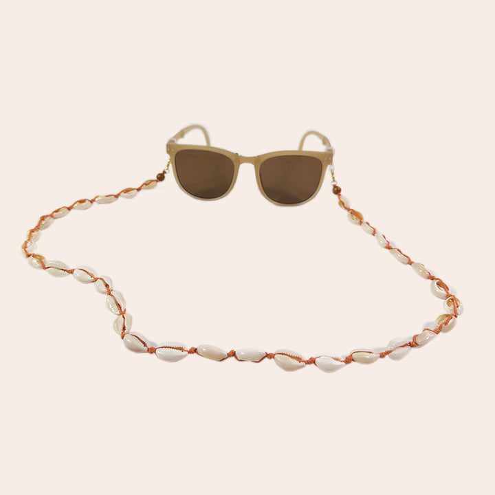 Shell Bead Eyewear Chain Bowlift