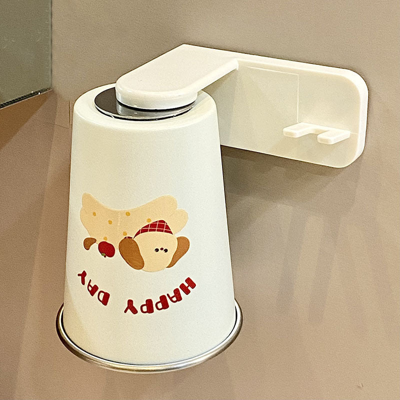 Stainless Steel Drinking Cup with Cheerful Dog Design Bowlift