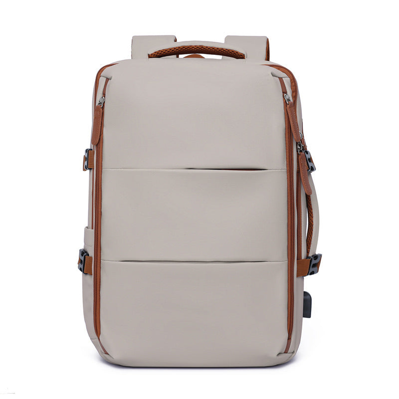 Sleek Multi-Compartment Backpack Bowlift