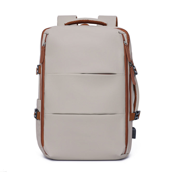 Sleek Multi-Compartment Backpack Bowlift