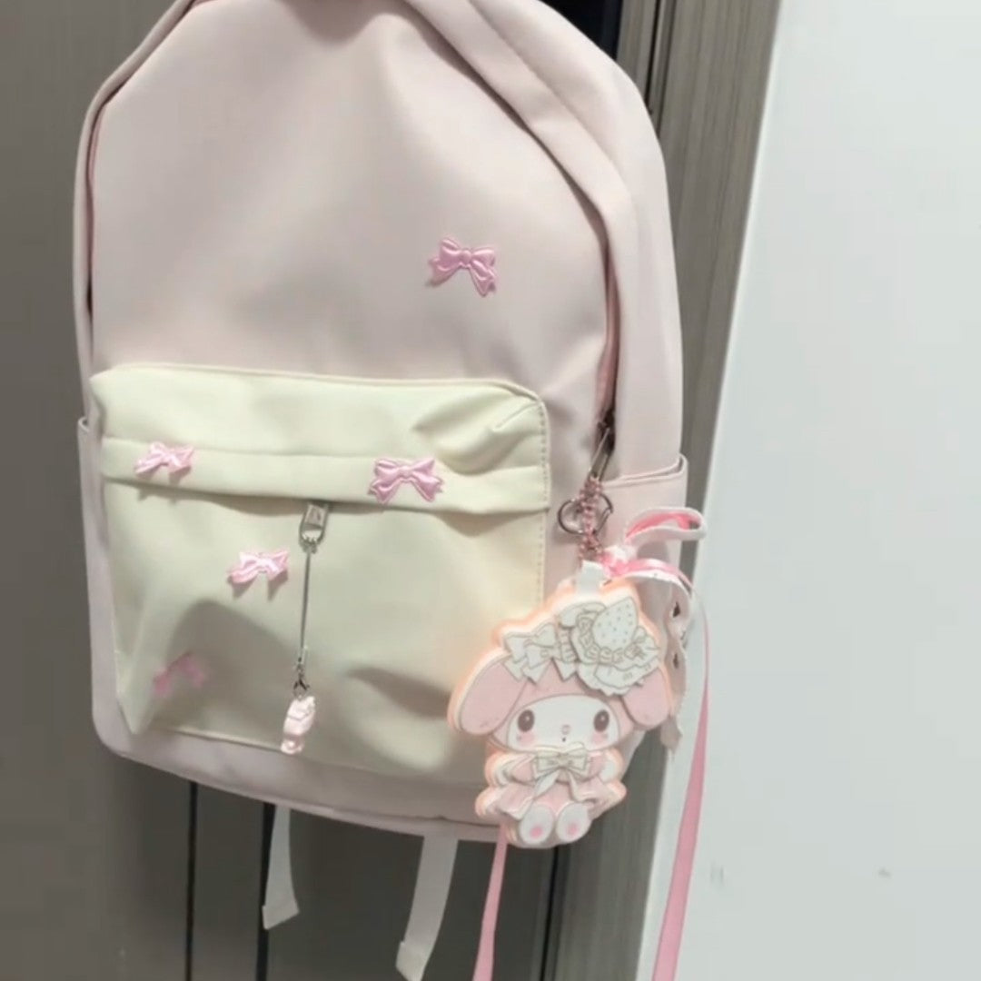Cute Character-Themed Backpack Bowlift