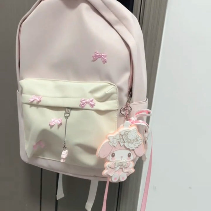 Cute Character-Themed Backpack Bowlift