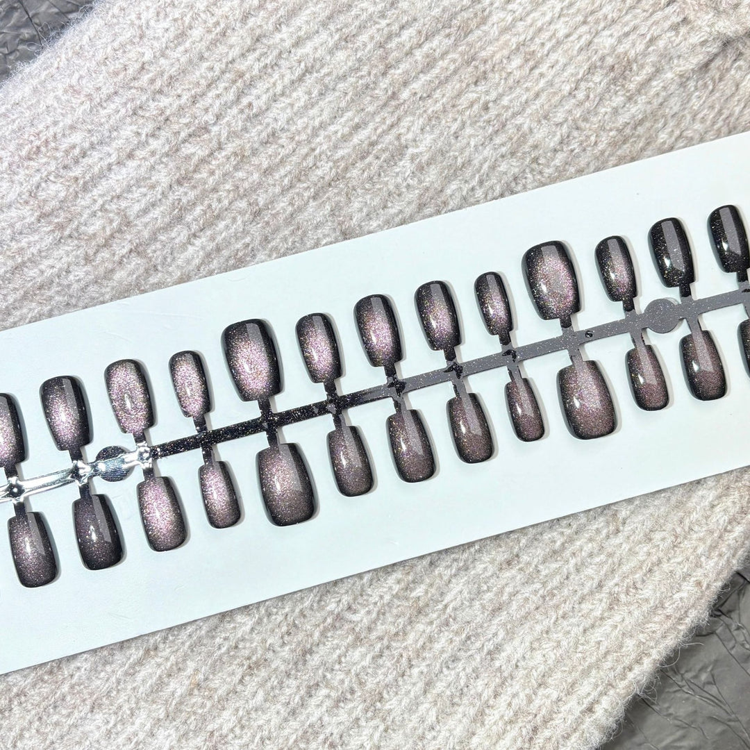 Glamorous Glitter-Infused Press-On Nail Set
