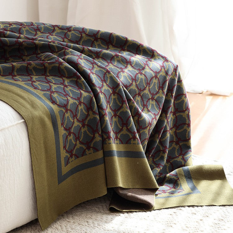 Decorative Patterned Throw Blanket