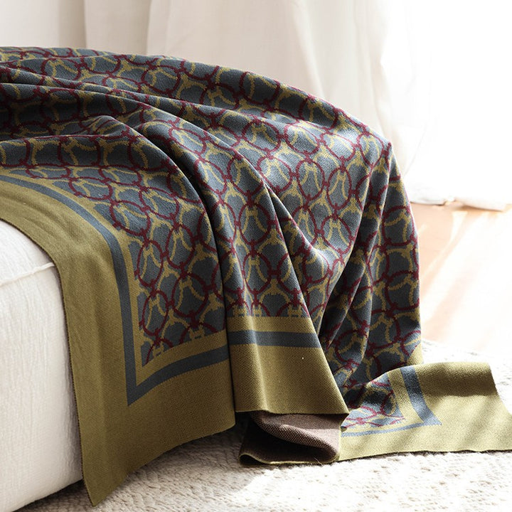 Decorative Patterned Throw Blanket