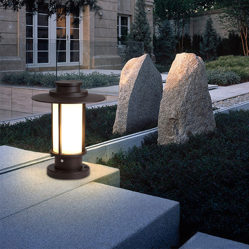 Elegant Outdoor Solar Table Lantern