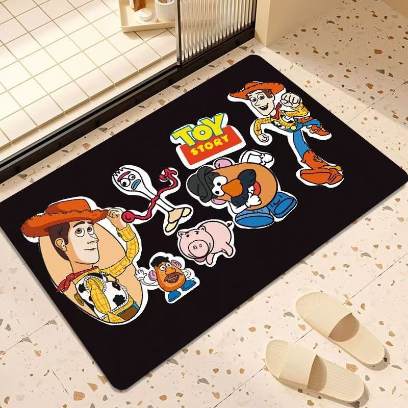 Cartoon Character Area Mat for Home