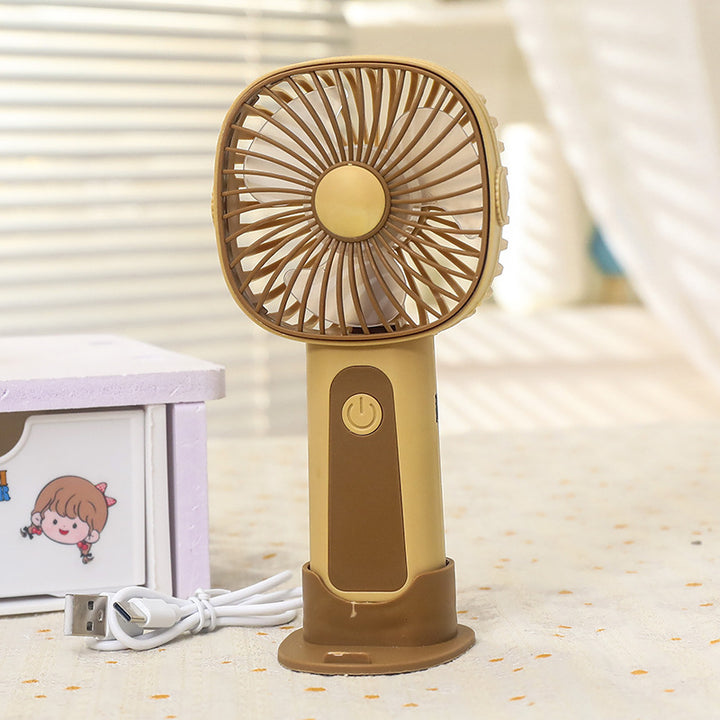 Women's Portable USB Hand Fan with Adjustable Tilt Angle Bowlift
