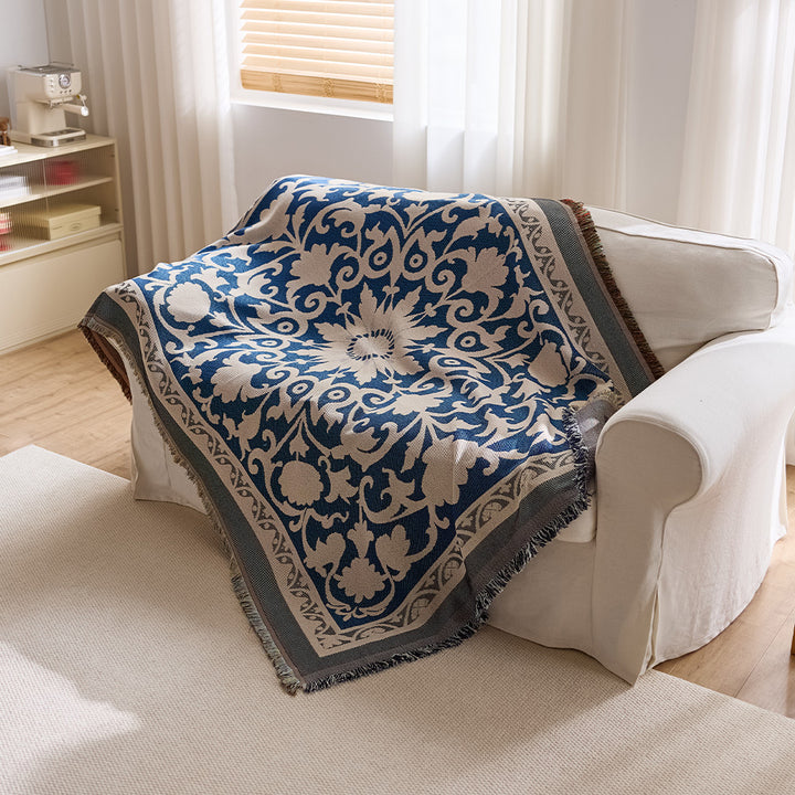 Playful Cartoon Character Throw Blanket