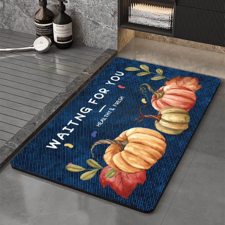 Decorative Bath Mat Bowlift