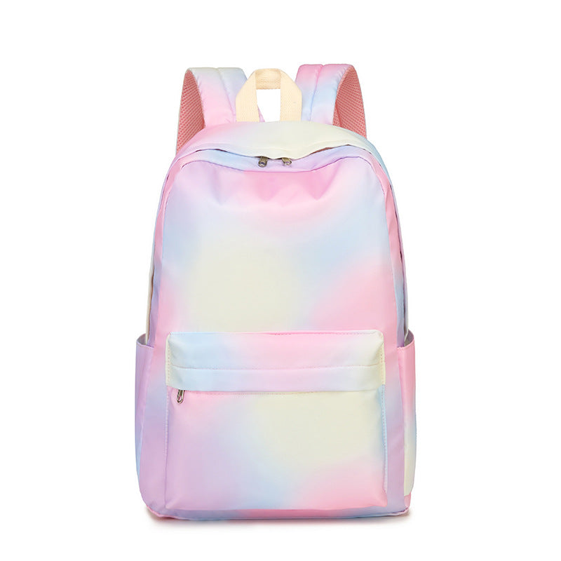 Stylish Cow Print Backpack and Accessory Set Bowlift
