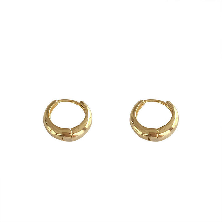 Fashionable hoop earrings with sleek design Bowlift