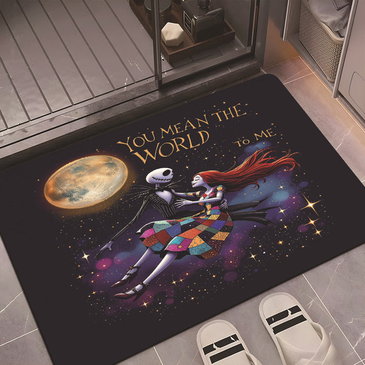 Scary Horror-Themed Floor Mat Bowlift