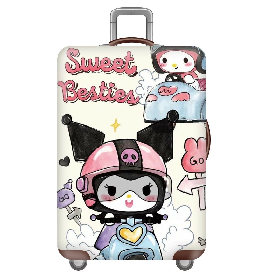Unisex Hard-shell luggage with playful Snoopy motif Bowlift