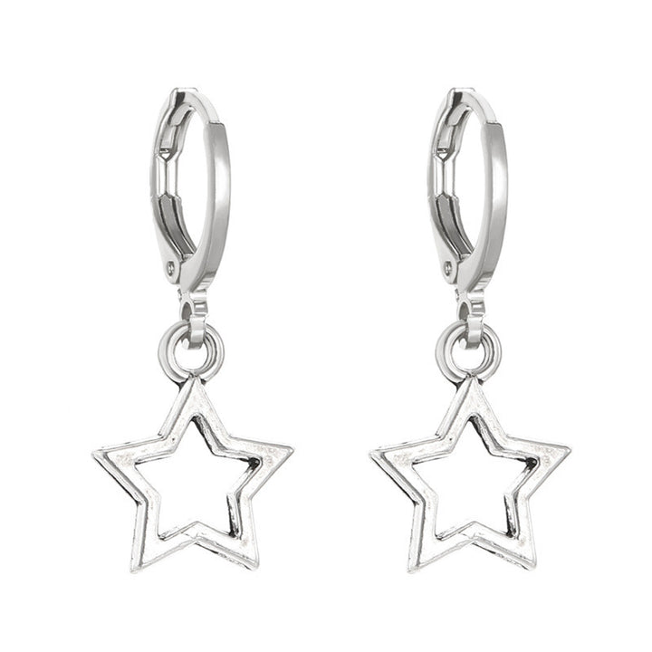 Stylish star earrings Bowlift