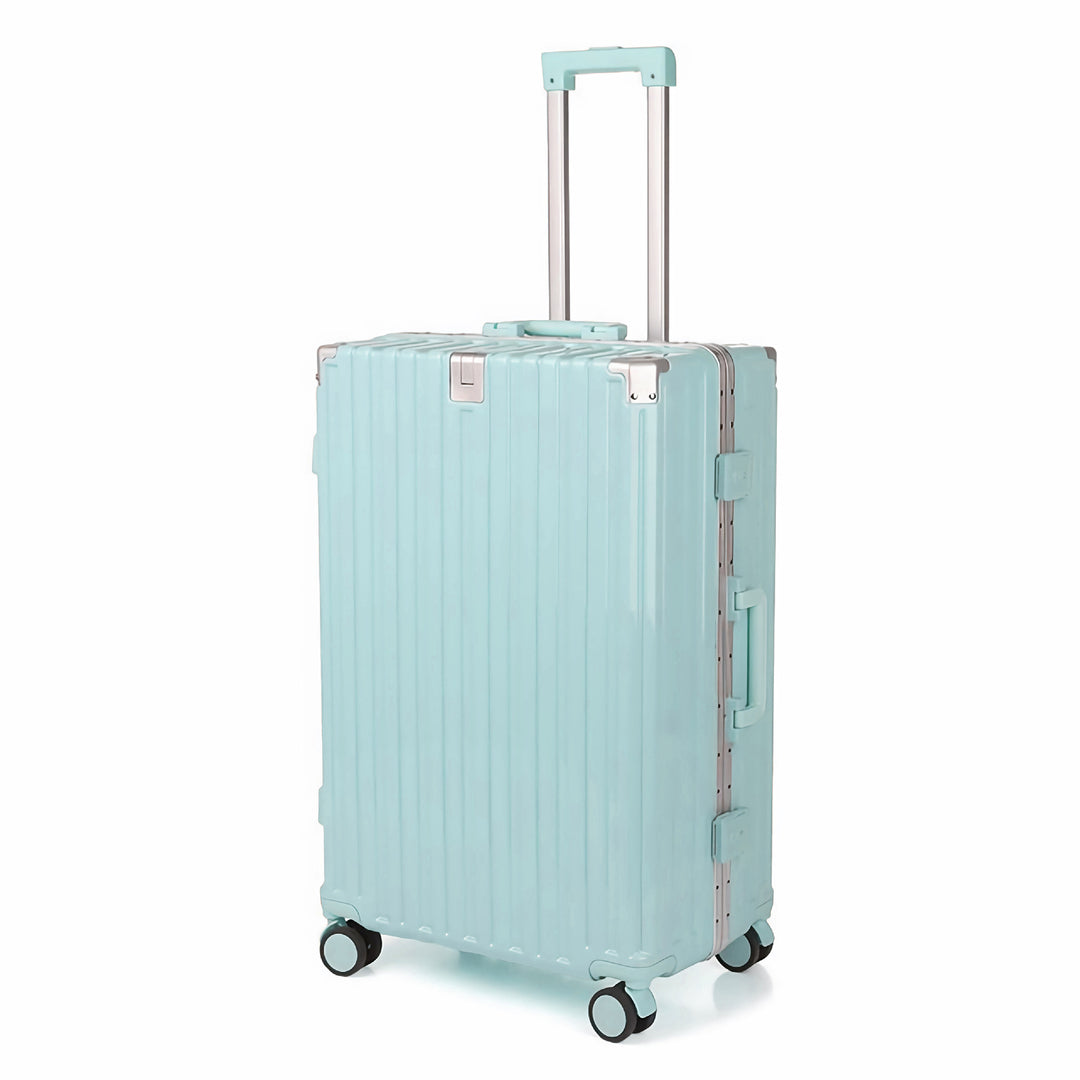Rugged Hard-Shell Expandable Travel Suitcase Bowlift