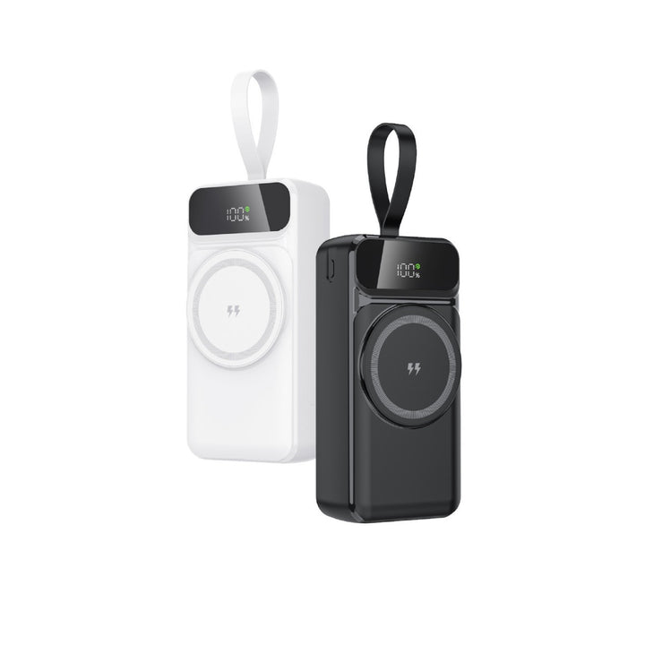 Portable Wireless Powerbank with Intelligent Charging Management and Digital Display Bowlift