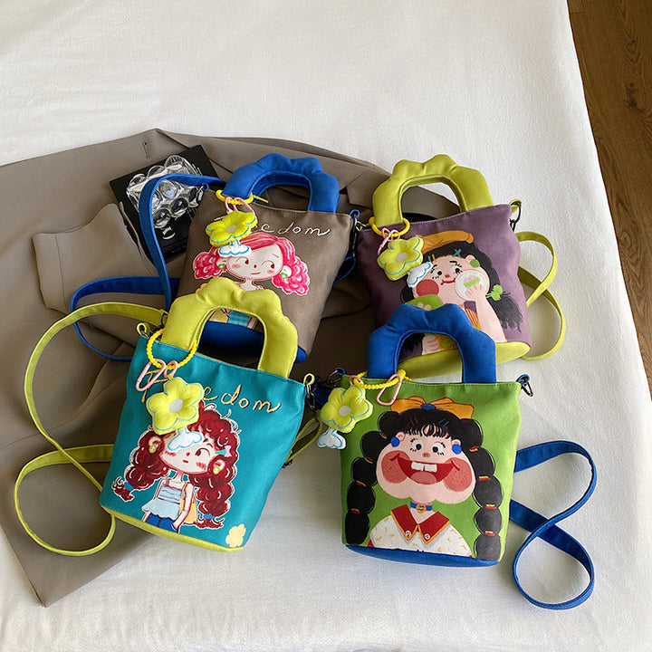 Plush handbag in the cheeky children's motif Bowlift