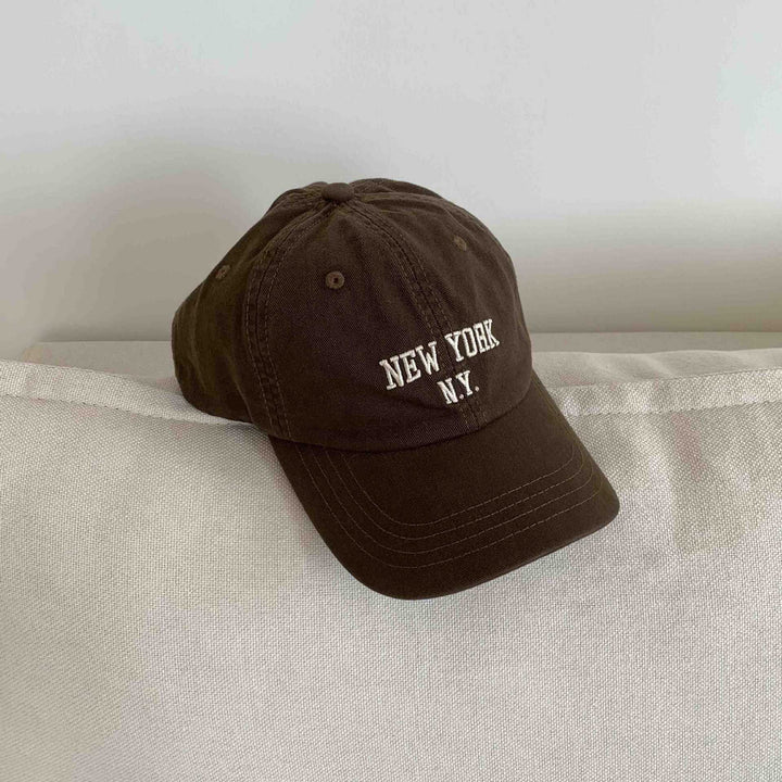 Unisex Embroidered New York Statement Baseball Cap Bowlift