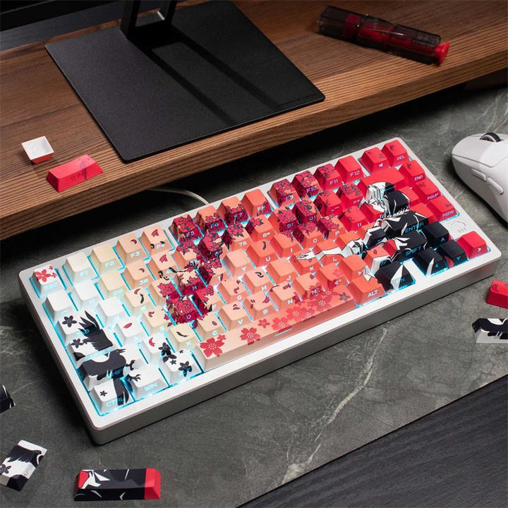 Custom Anime-Themed Mechanical Keyboard Bowlift